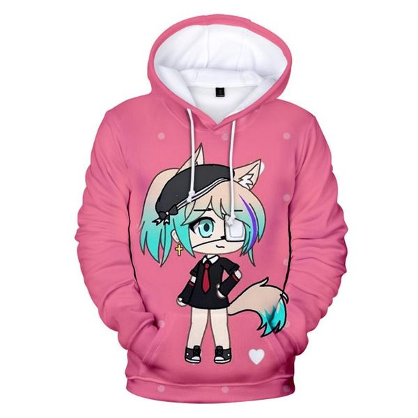 men's hoodies & sweatshirts 2021 game gacha life sweatshirt boys/girls 3d streetwear children's anime kids clothes, Black
men's hoodies & sweatshirts 2021 game gacha life sweatshirt boys/girls 3d streetwear children's anime kids clothes, Black