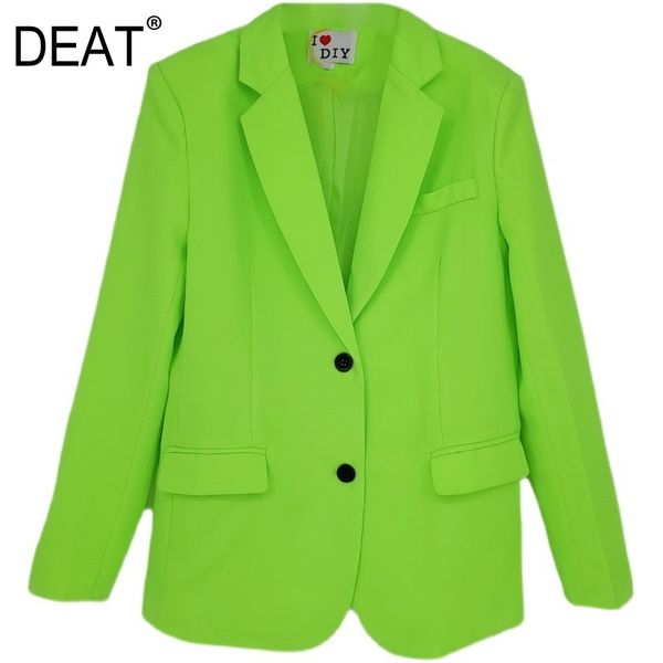 summer women clothes high waist single breasted notched light green pockets loose fits female blazer wp90806l fashion 210421, White;black
summer women clothes high waist single breasted notched light green pockets loose fits female blazer wp90806l fashion 210421, White;black