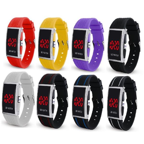 wristwatches men's led watches male digital watch men rubber clock hodinky relogio montre homme saat femme, Slivery;brown
wristwatches men's led watches male digital watch men rubber clock hodinky relogio montre homme saat femme, Slivery;brown
