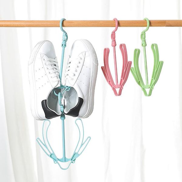 clothing & wardrobe storage multi-function foldable shelf shoe hanger wind-proof shoes hanging hook balcony drying rack stand home holder
clothing & wardrobe storage multi-function foldable shelf shoe hanger wind-proof shoes hanging hook balcony drying rack stand home holder
