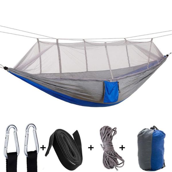 outdoor hammock with mosquito net 210t parachute nylon camping aerial tent sleeping bags
outdoor hammock with mosquito net 210t parachute nylon camping aerial tent sleeping bags