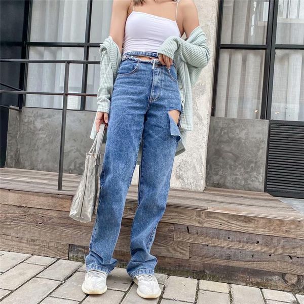 spring autumn style retro washed fringe lace-up long jeans women, street fashion slim low waist wide leg ripped women women's, Blue
spring autumn style retro washed fringe lace-up long jeans women, street fashion slim low waist wide leg ripped women women's, Blue