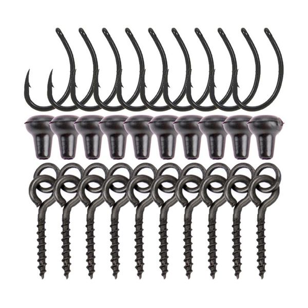 fishing hooks 30pcs carp rig ring s with 10pcs boilie lure screw swivel gear accessories
fishing hooks 30pcs carp rig ring s with 10pcs boilie lure screw swivel gear accessories