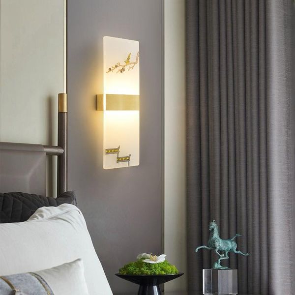wall lamp all copper bedside lamps bedroom living room led modern indoor minimalist walls lights aisle chinese style retro light
wall lamp all copper bedside lamps bedroom living room led modern indoor minimalist walls lights aisle chinese style retro light