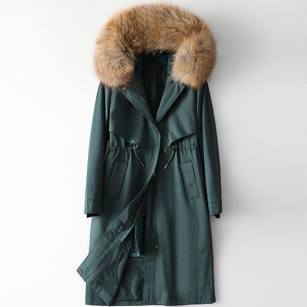 women's fur & faux fashion solid cotton liner parker down parkas 100% winter jacket women waist warm collar coat, Black
women's fur & faux fashion solid cotton liner parker down parkas 100% winter jacket women waist warm collar coat, Black