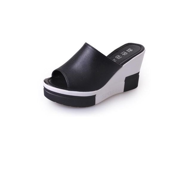 slippers 2021 fashion flip flops women shoes platform summer open toe wedges sandals ladies plus size 35-39, Black
slippers 2021 fashion flip flops women shoes platform summer open toe wedges sandals ladies plus size 35-39, Black