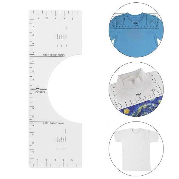 alignment guide t-shirt ruler tailor measuring chart sewing accessories neck size for fashion design drawing notions & tools, Black
alignment guide t-shirt ruler tailor measuring chart sewing accessories neck size for fashion design drawing notions & tools, Black