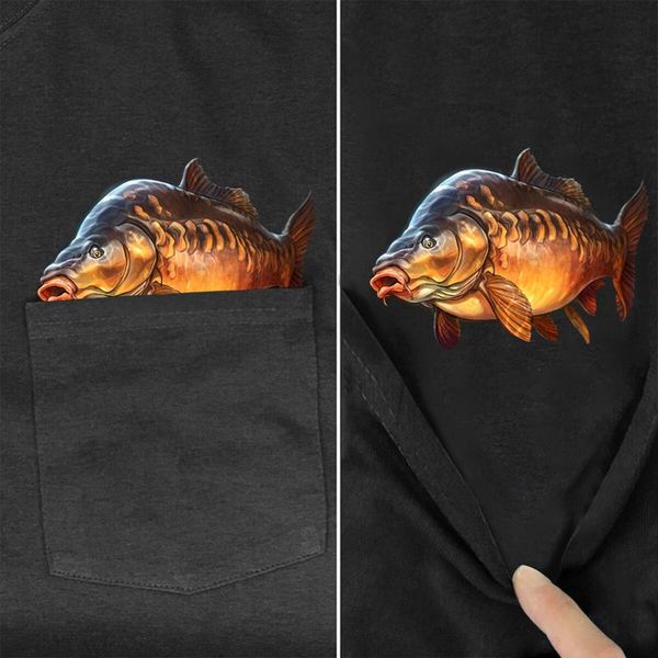 men's t-shirts cloocl animal carp fishing cotton t-shirt pocket printed shirt casual short sleeve round neck funny tees, White;black
men's t-shirts cloocl animal carp fishing cotton t-shirt pocket printed shirt casual short sleeve round neck funny tees, White;black