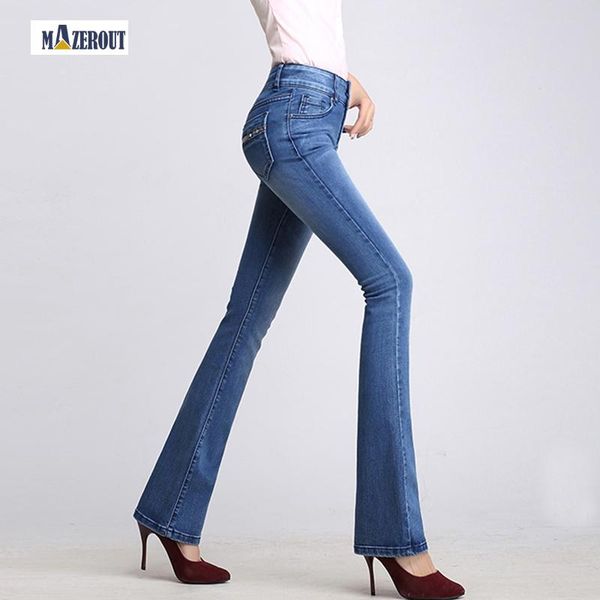 women's jeans mazerout women slim flare jean pants boyfriend jeanstrousers high waist push up large size ladies denim bell oversize, Blue
women's jeans mazerout women slim flare jean pants boyfriend jeanstrousers high waist push up large size ladies denim bell oversize, Blue