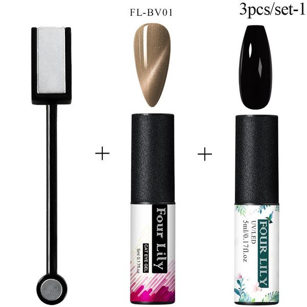 nail art kits four lily 3pcs/set magnet milk tea gel polish cat eye magnetic uv chameleon varnishes soak off
nail art kits four lily 3pcs/set magnet milk tea gel polish cat eye magnetic uv chameleon varnishes soak off