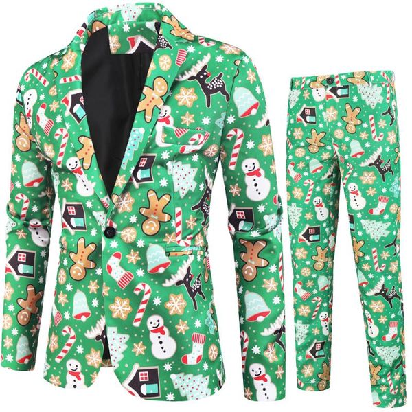 men's wool & blends 2021 green stitching christmas suits magician performance stage outfit nightclub male singer host costume wedding c, Black
men's wool & blends 2021 green stitching christmas suits magician performance stage outfit nightclub male singer host costume wedding c, Black