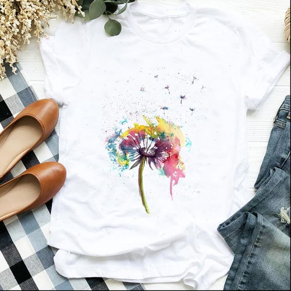 trend watercolor dandelion flying 90s womens t shirts print tee clothes graphic, White
trend watercolor dandelion flying 90s womens t shirts print tee clothes graphic, White