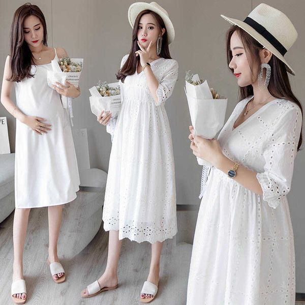 summer pregnant dress maternity clothes embroidery lace maternity dress pregnancy clothes for pregnant woman two-piece dress x0902, White
summer pregnant dress maternity clothes embroidery lace maternity dress pregnancy clothes for pregnant woman two-piece dress x0902, White