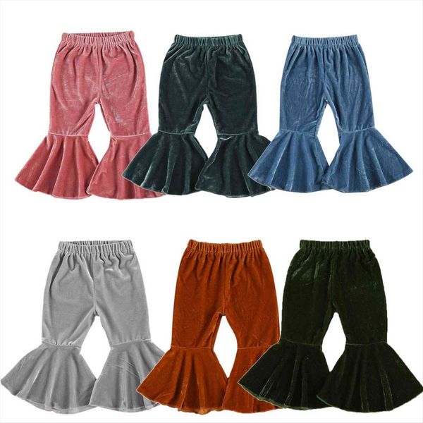 infant kids baby girls velvet bell bottoms children long flared trousers retro casual elastic waist pants for 6m 6t, Blue
infant kids baby girls velvet bell bottoms children long flared trousers retro casual elastic waist pants for 6m 6t, Blue