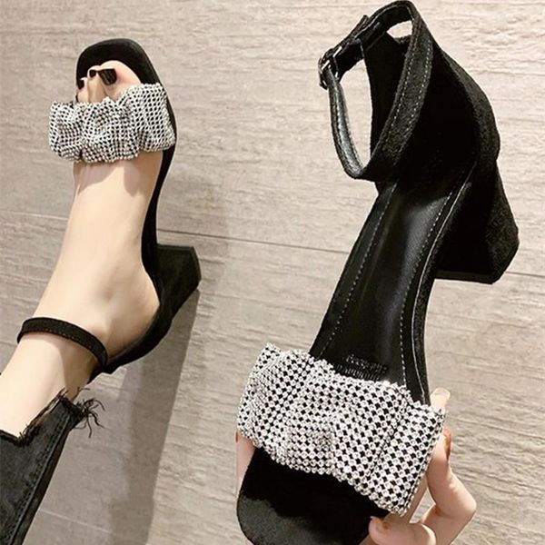 summer crystal high heels square toe rhinestone sandals women hollow european style stiletto wedding party shoes woman, Black
summer crystal high heels square toe rhinestone sandals women hollow european style stiletto wedding party shoes woman, Black