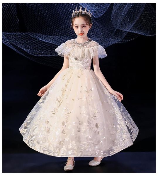 girl's dresses high-grade sequin girls for christmas champagne lace party princess wedding dress communion banquet clothes, Red;yellow
girl's dresses high-grade sequin girls for christmas champagne lace party princess wedding dress communion banquet clothes, Red;yellow