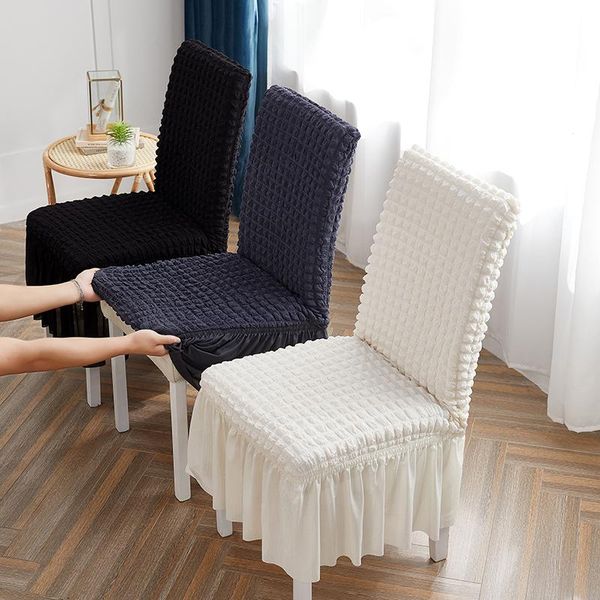 chair covers solid with skirt universal dining slipcovers high stretch for kids pets home ceremony banquet wedding party
chair covers solid with skirt universal dining slipcovers high stretch for kids pets home ceremony banquet wedding party