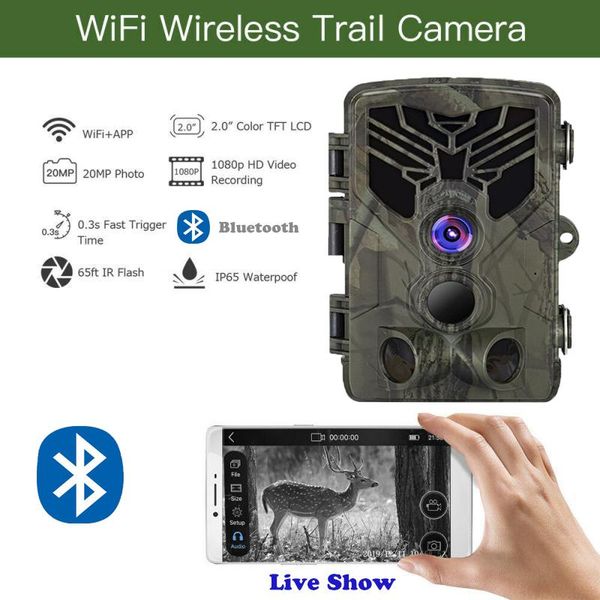 trail camera wifi app bluetooth control hunting cameras wifi830 live show wild 20mp 1080p night vision wildlife po traps
trail camera wifi app bluetooth control hunting cameras wifi830 live show wild 20mp 1080p night vision wildlife po traps