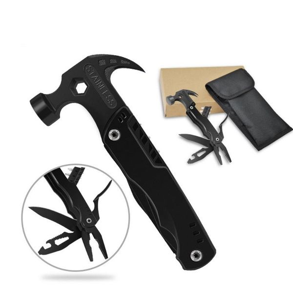 1 claw hammer pliers multifunction outdoor camping tools pocket fold survival compact with knife saw plier hand
1 claw hammer pliers multifunction outdoor camping tools pocket fold survival compact with knife saw plier hand