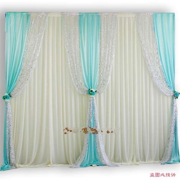 party decoration 10ftx20ft luxury sequin edge wedding backdrop white curtain with swags stage birthday wall decoratons props
party decoration 10ftx20ft luxury sequin edge wedding backdrop white curtain with swags stage birthday wall decoratons props
