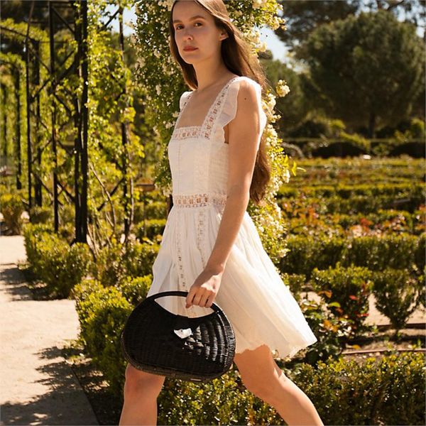 one verona mini dress women lace patchwork embroidered vintage dresses 2021 summer white ruffles casual short dress sweetwear, Black;gray
one verona mini dress women lace patchwork embroidered vintage dresses 2021 summer white ruffles casual short dress sweetwear, Black;gray