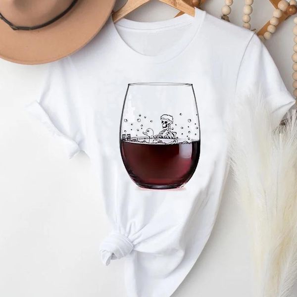 women's t-shirt t-shirts for women funny skull cartoon fashion trend spring summer clothes stylish tshirt lady print girl tee, White
women's t-shirt t-shirts for women funny skull cartoon fashion trend spring summer clothes stylish tshirt lady print girl tee, White