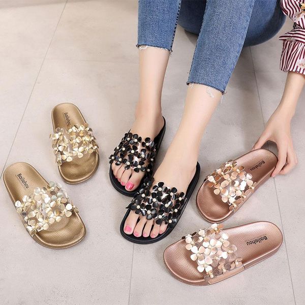 slippers women summer beach flip flops woman shoes ladies gold flower pearl home female fashion flat, Black
slippers women summer beach flip flops woman shoes ladies gold flower pearl home female fashion flat, Black