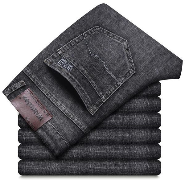 men's jeans classic advanced stretch black gray blue 2021 style business fashion denim slim fit jean trousers male brand pants
men's jeans classic advanced stretch black gray blue 2021 style business fashion denim slim fit jean trousers male brand pants