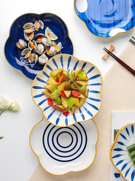 dishes & plates qinghe japanese plate dish home creative ceramic dinner salad shaped flower fruit pasta
dishes & plates qinghe japanese plate dish home creative ceramic dinner salad shaped flower fruit pasta