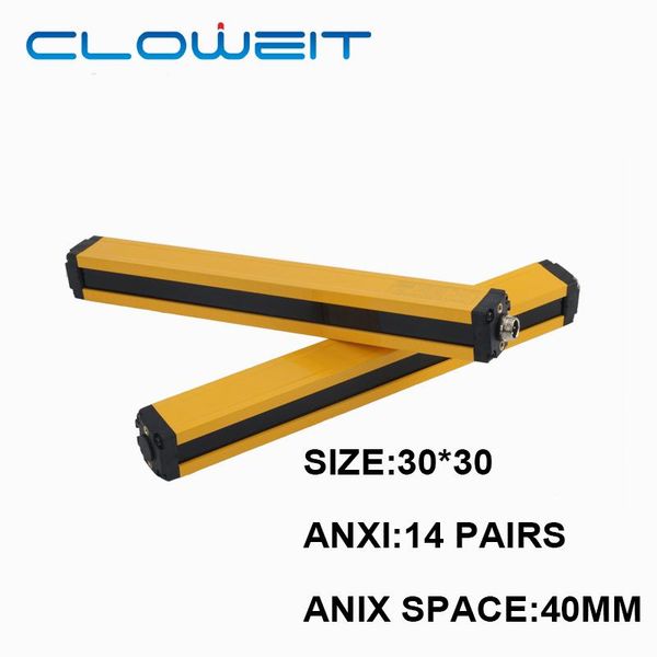 smart home control cloweit aps-1440 light curtain sensor 14 beams 520mmsafety area po switch hand protect grating security device dc24v npn
smart home control cloweit aps-1440 light curtain sensor 14 beams 520mmsafety area po switch hand protect grating security device dc24v npn