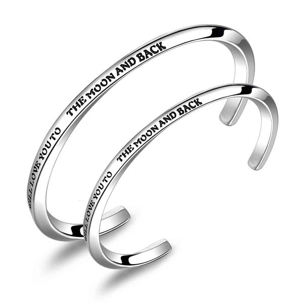 hand catenary selling bracelet titanium steel women's wind corrosion english stainless lettering gift, Golden;silver
hand catenary selling bracelet titanium steel women's wind corrosion english stainless lettering gift, Golden;silver