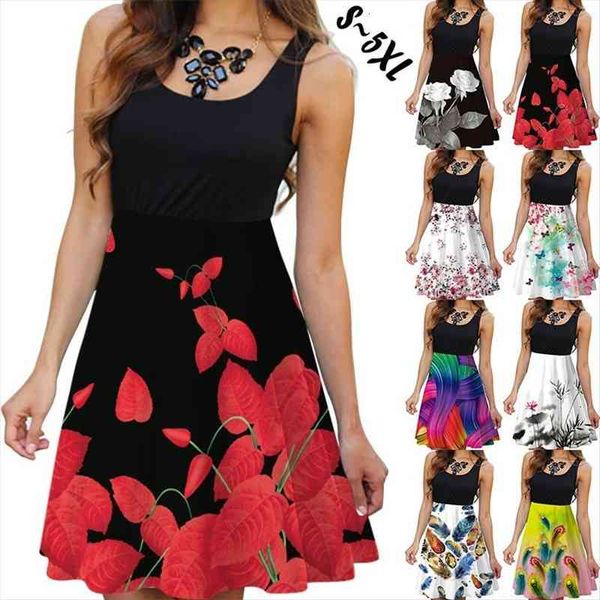 floral print boho evening women dresses party beach summer vestidos sleeveless split maxi robe clothing for, Black;gray
floral print boho evening women dresses party beach summer vestidos sleeveless split maxi robe clothing for, Black;gray