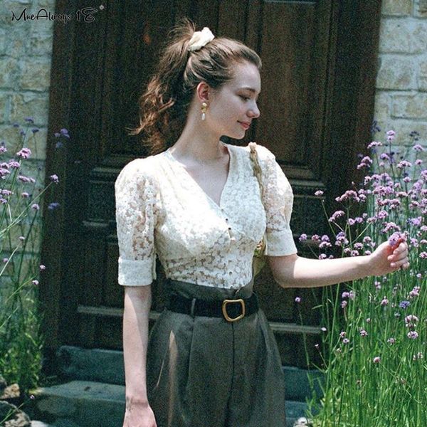 women's blouses & shirts mnealways18 embroidered white blouse women v-neck short sleeve transparent mesh elegant single-breasted spring
women's blouses & shirts mnealways18 embroidered white blouse women v-neck short sleeve transparent mesh elegant single-breasted spring