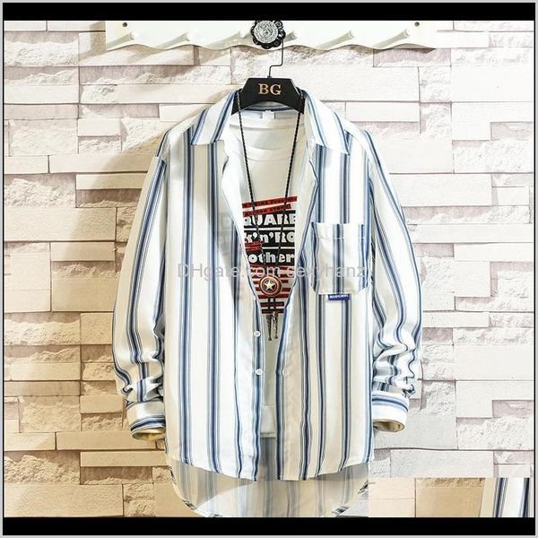 shirts mens clothing apparel drop delivery 2021 autumn striped men long sleeve shirt loose japanese streetwear fashion teenager daily casual, White;black
shirts mens clothing apparel drop delivery 2021 autumn striped men long sleeve shirt loose japanese streetwear fashion teenager daily casual, White;black
