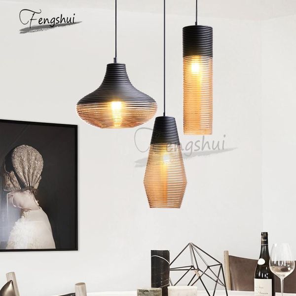 pendant lamps nordic led lights industrial retro glass hanging lamp living room restaurant cafe bar decor kitchen modern light fixture
pendant lamps nordic led lights industrial retro glass hanging lamp living room restaurant cafe bar decor kitchen modern light fixture