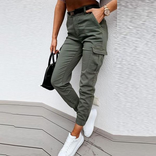 women's pants & capris solid pockets cargo for women high waist streetwear long autumn button zipper casual pencil trousers 2021, Black;white
women's pants & capris solid pockets cargo for women high waist streetwear long autumn button zipper casual pencil trousers 2021, Black;white
