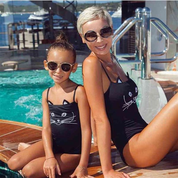 parent swimwear mother daughter swimwear women bandage swimsuit beachwear bathing cartoon bikini set for girl and mother 210722, White;black
parent swimwear mother daughter swimwear women bandage swimsuit beachwear bathing cartoon bikini set for girl and mother 210722, White;black
