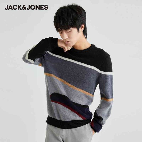 jon men's round neckline contrasting splice slim fit woolen knit sweater | 220424029, White;black
jon men's round neckline contrasting splice slim fit woolen knit sweater | 220424029, White;black