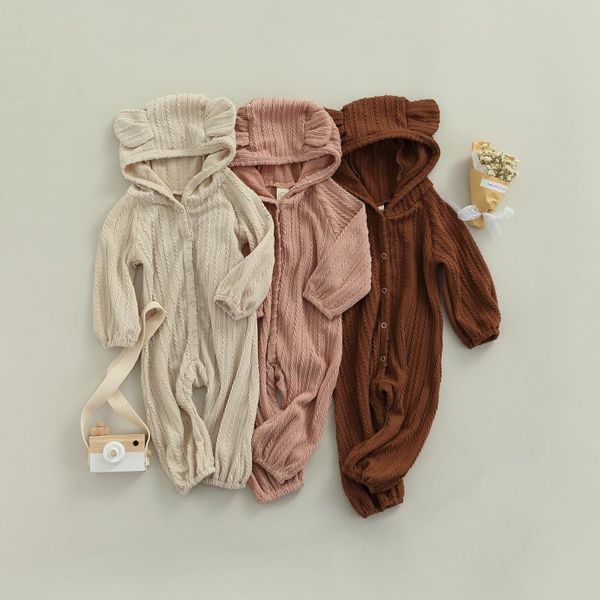 jumpsuits autumn borns casual knitted outfits baby boys girls solid color long sleeve hoodies rompers with ears 0-18m, Blue
jumpsuits autumn borns casual knitted outfits baby boys girls solid color long sleeve hoodies rompers with ears 0-18m, Blue