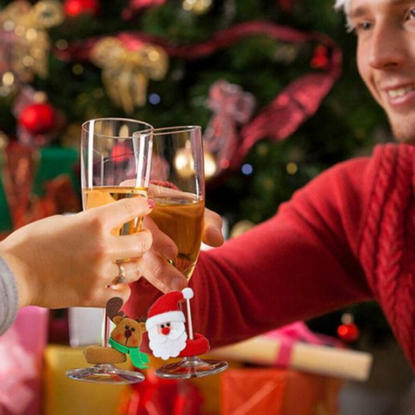 party decoration 1pc christmas wine glass charm fabric xmas festive markers rings tags
party decoration 1pc christmas wine glass charm fabric xmas festive markers rings tags