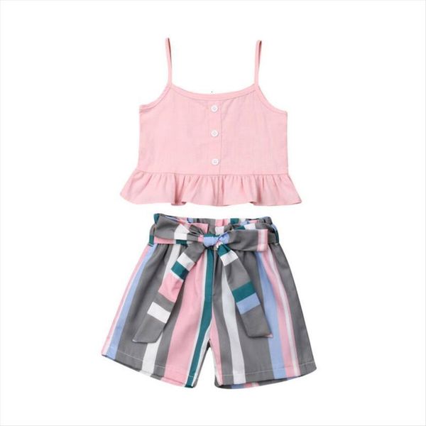 summer 1 6years 2pcs kids baby girls outfits sleeveless pink shorts clothes set, White
summer 1 6years 2pcs kids baby girls outfits sleeveless pink shorts clothes set, White