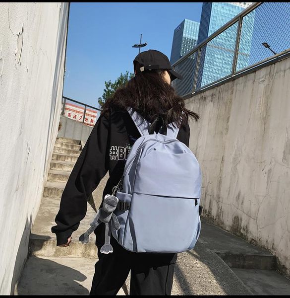 backpack 2268 female large-capacity simple backpack, college student class bag, japanese school style
backpack 2268 female large-capacity simple backpack, college student class bag, japanese school style