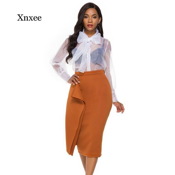 skirts chic elegant high waist midi pencil women irregular bodycon fashion slim classy female package femme hip office skirt, Black
skirts chic elegant high waist midi pencil women irregular bodycon fashion slim classy female package femme hip office skirt, Black