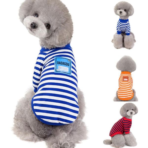dog apparel fashion cute pet vest clothes spring and summer stripe pure cotton costumes puppy shirt breathable
dog apparel fashion cute pet vest clothes spring and summer stripe pure cotton costumes puppy shirt breathable