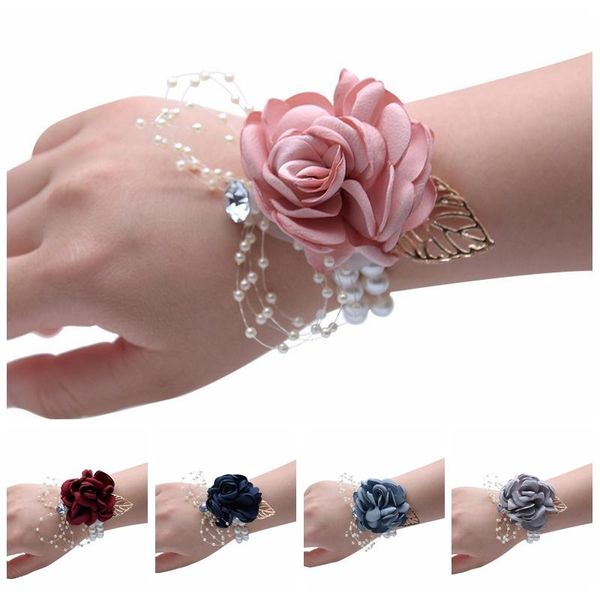 rose bridal corsage bridesmaid wrist flower pearl bead wristband for wedding dancing party decor decorative flowers & wreaths
rose bridal corsage bridesmaid wrist flower pearl bead wristband for wedding dancing party decor decorative flowers & wreaths
