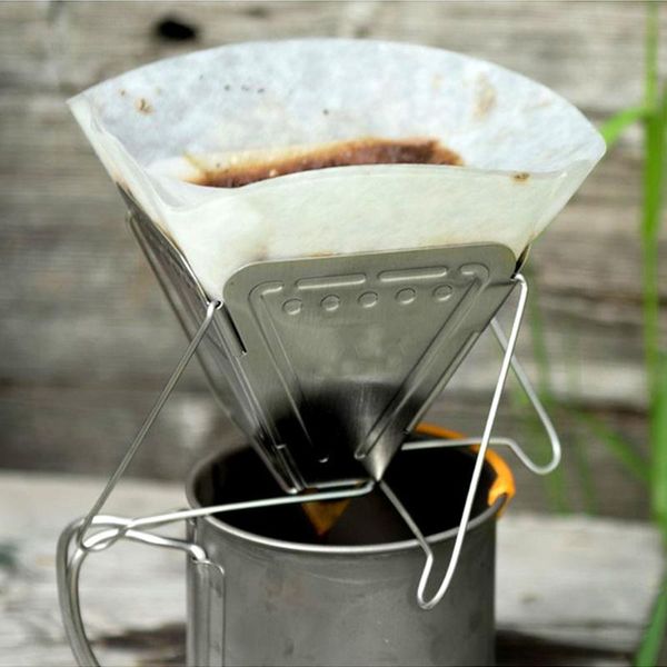 coffee filters foldable dripper holder outdoor camping tea filter drip cone rack ultra-light stainless steel funnel
coffee filters foldable dripper holder outdoor camping tea filter drip cone rack ultra-light stainless steel funnel