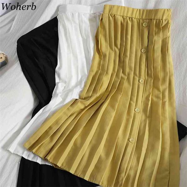 korean style long skirt women for spring summer high waist sun school midi pleated female jupe 210519, Black
korean style long skirt women for spring summer high waist sun school midi pleated female jupe 210519, Black