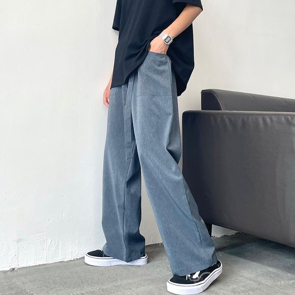 men's pants summer trendy patchwork drape ice silk casual jogger harajuku fashion drawstring feet trousers loose street sweatpants, Black
men's pants summer trendy patchwork drape ice silk casual jogger harajuku fashion drawstring feet trousers loose street sweatpants, Black