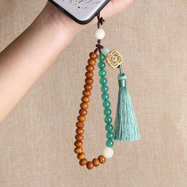 cell phone straps & charms short creative braided rope mobile lanyard, chinese style tassel bodhi case pendant wrist jewelry
cell phone straps & charms short creative braided rope mobile lanyard, chinese style tassel bodhi case pendant wrist jewelry