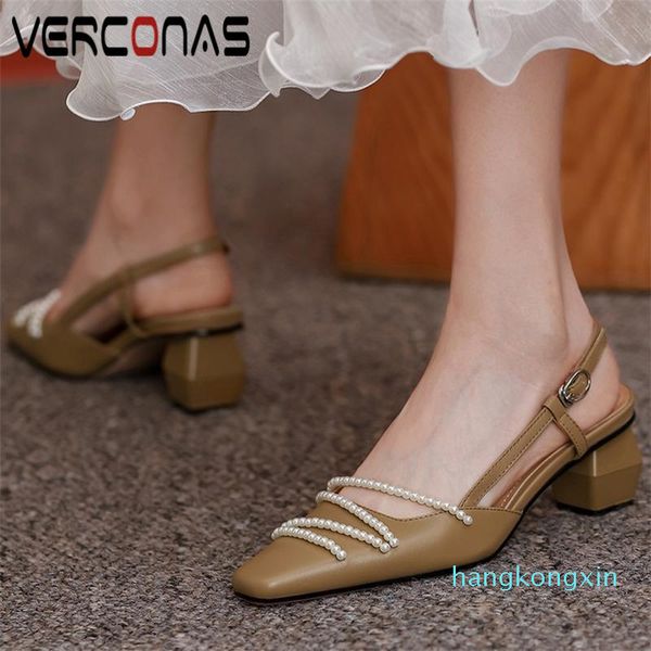 sandals summer square toe women genuine leather string bead high heels office lady party casual fashion shoes woman, Black
sandals summer square toe women genuine leather string bead high heels office lady party casual fashion shoes woman, Black